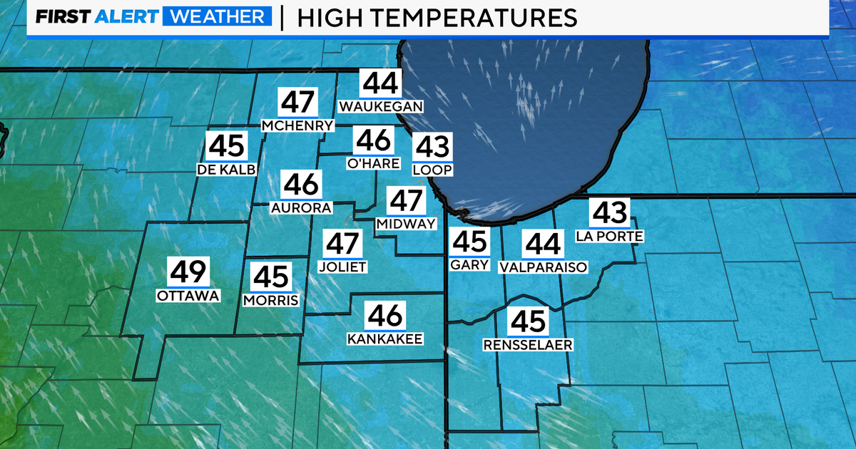 Rain develops overnight for Chicago area - CBS Chicago