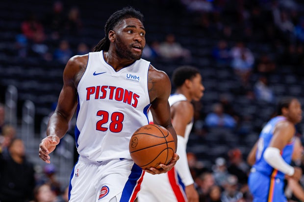 Oklahoma City Thunder v Detroit Pistons