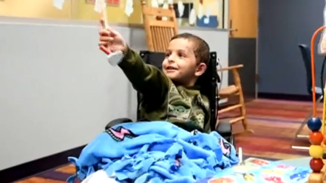 Wounded Gaza boy who survived Israeli airstrike undergoes surgery in U.S.