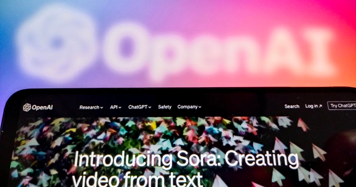 OpenAIs new texttovideo tool Sora has one artificial intelligence expert terrified  CBS News OpenAIs new texttovideo tool Sora has one artificial intelligence expert terrified  CBS News