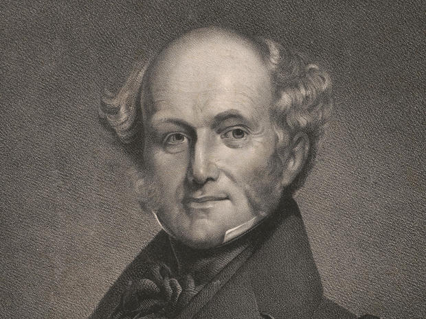 Martin Van Buren, President of the United States, Lithograph by Philip Haas from an Original Painting by H Inman, 1837 