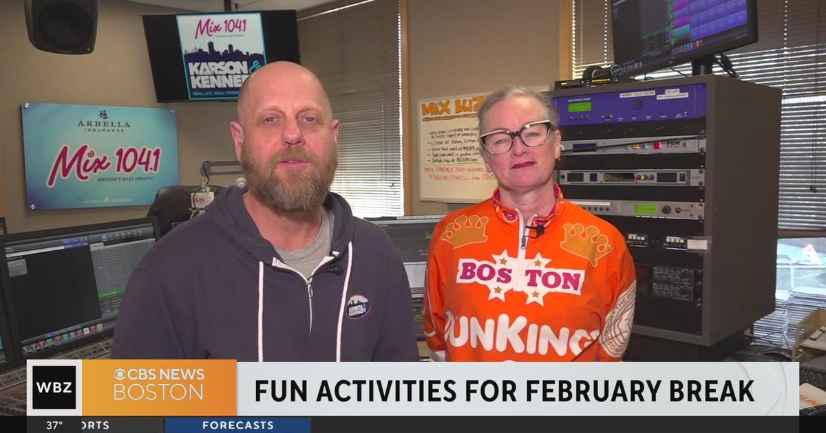 Mix 104.1's Karson & Kennedy share favorite February break ideas - CBS  Boston