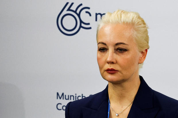 Russian late opposition leader Alexei Navalny's wife Yulia attends the Munich Security Conference 
