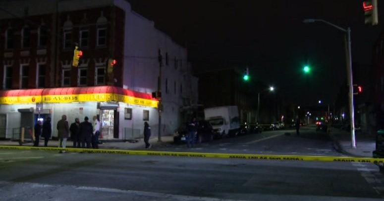 Police: Officer shoots at suspects running from Baltimore liquor store ...