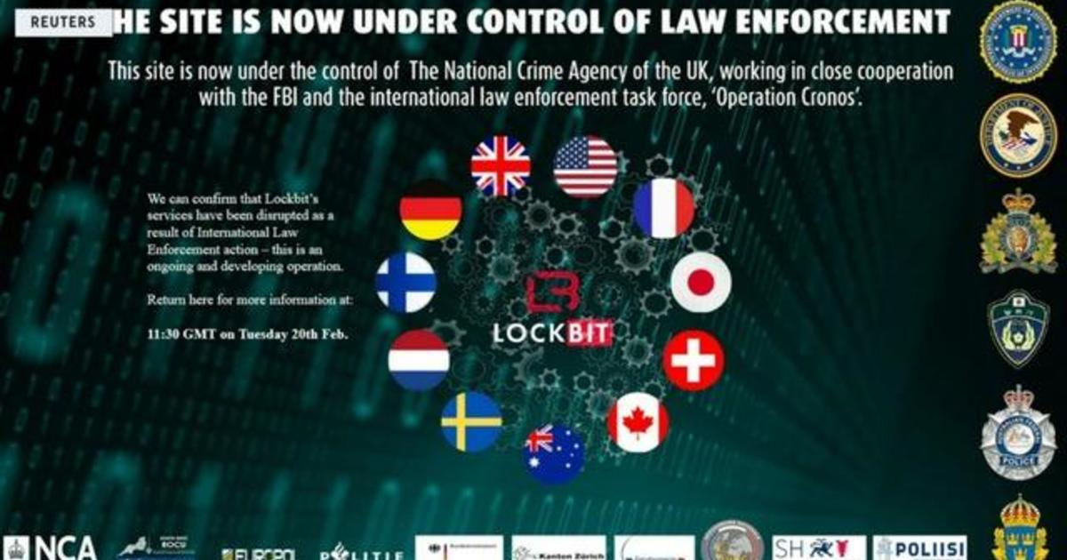 Ransomware group LockBit hit with arrests, indictments