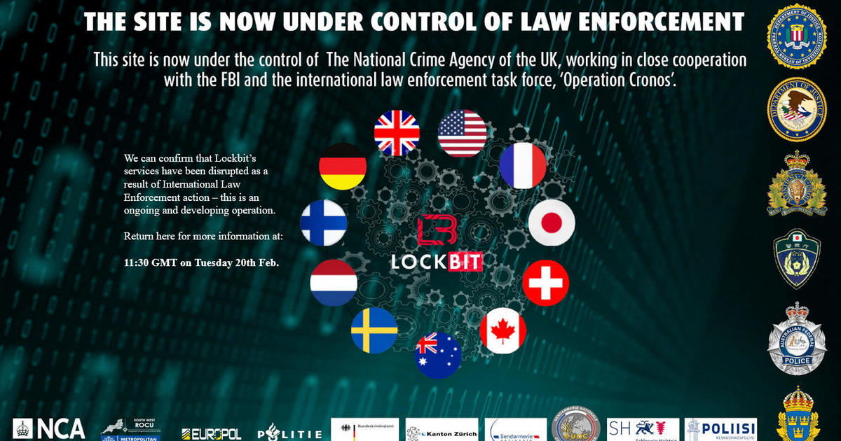 LockBit, penyedia ransomware terkenal, telah disita oleh penegak hukum