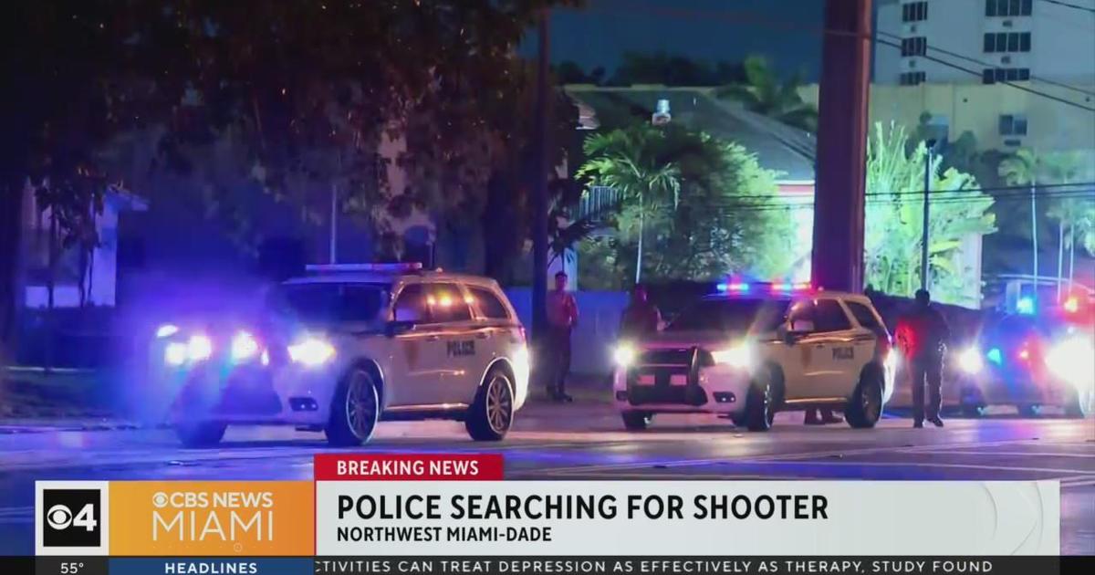 Law enforcement investigate shooting in northwest Miami-Dade