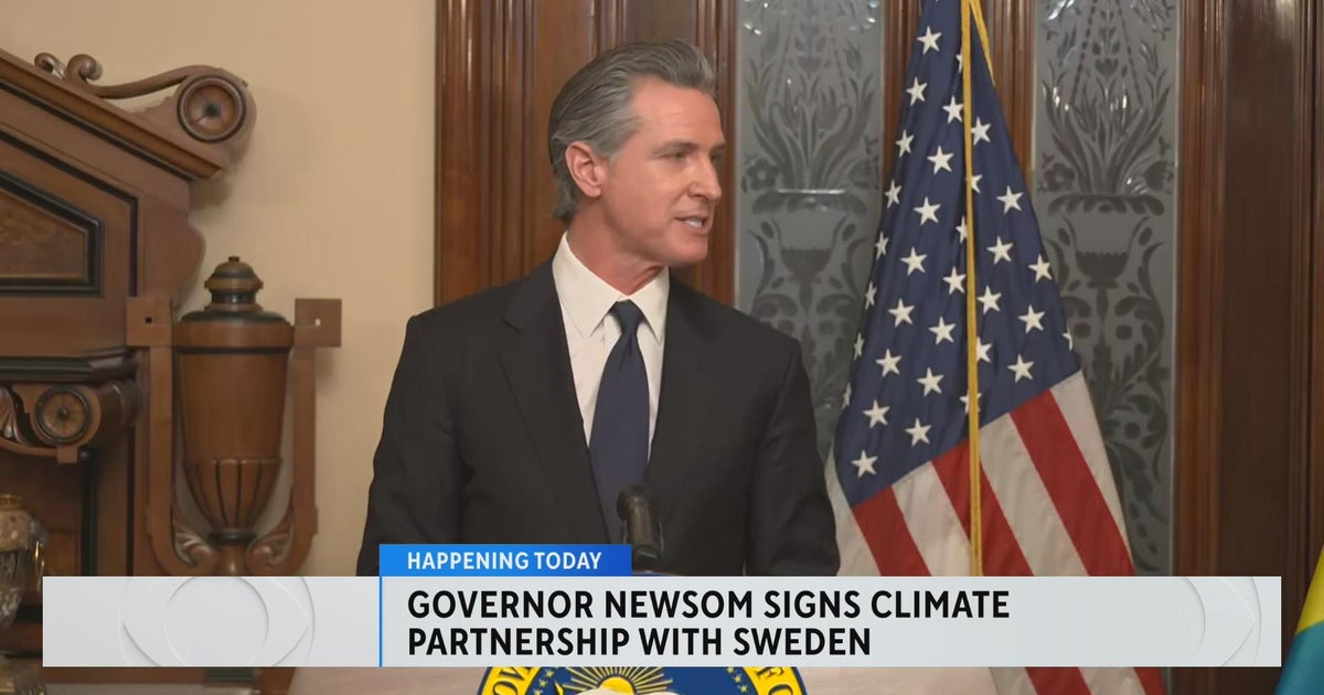 Gov. Newsom signs climate partnership with Sweden