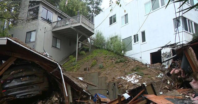 Atmospheric river brings flash flood threats to California - CBS News