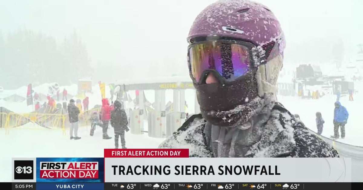 Crowds hit the slopes for fresh powder from Northern California storm