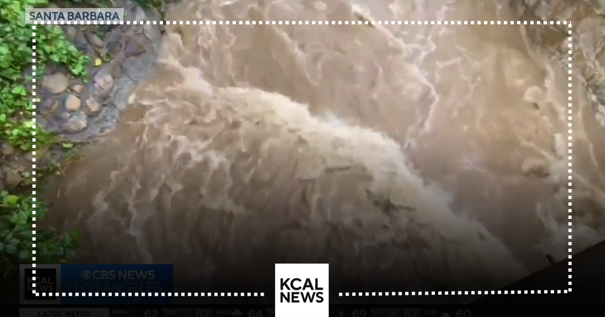 Latest atmospheric river delivers another blow to California - CBS Los ...