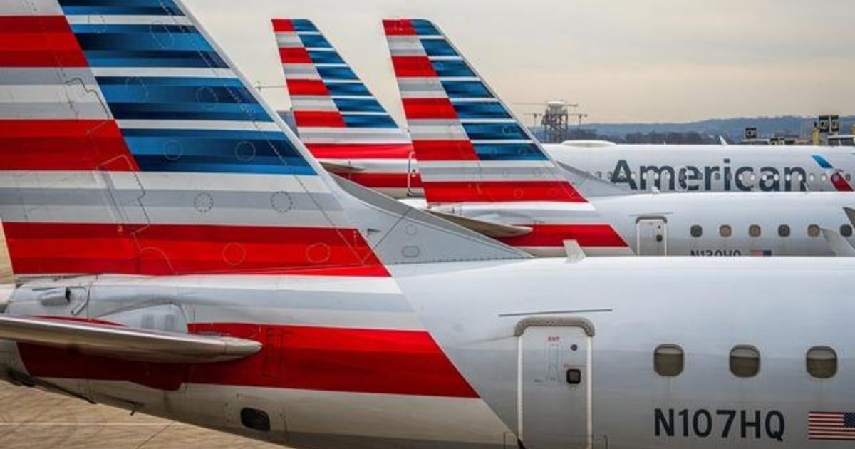 American airlines checked online bag