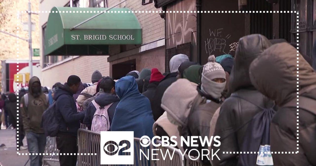 Mayor Adams cuts migrant services budget by 10% - CBS New York