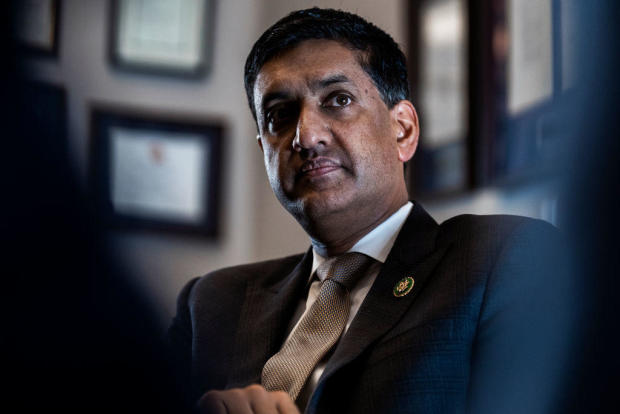 Rep. Ro Khanna during an interview on Capitol Hill on Friday, Feb. 10, 2023. 