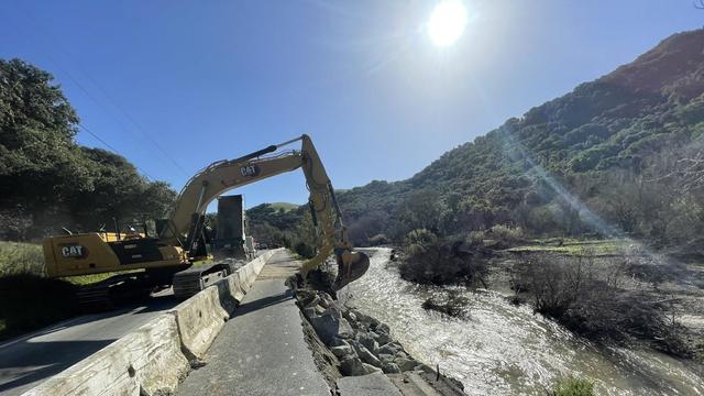 Niles Canyon Road repairs 