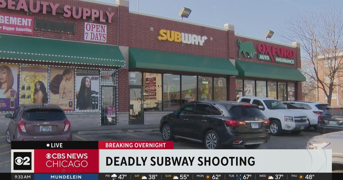Man shot and killed inside Subway restaurant on Chicago's South Side ...