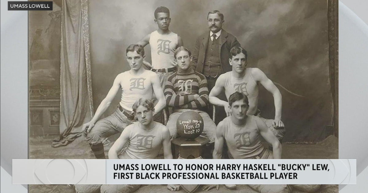 UMass Lowell honors first Black professional basketball player Harry