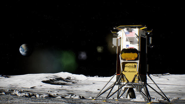 Lunar lander Odysseus, still generating power on the moon, will be put to sleep soon - CBS News