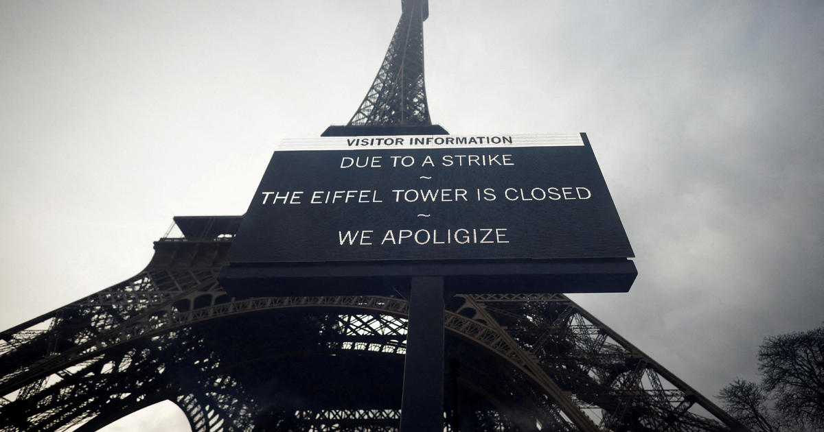 Eiffel Tower reopens to visitors after six-day employee strike
