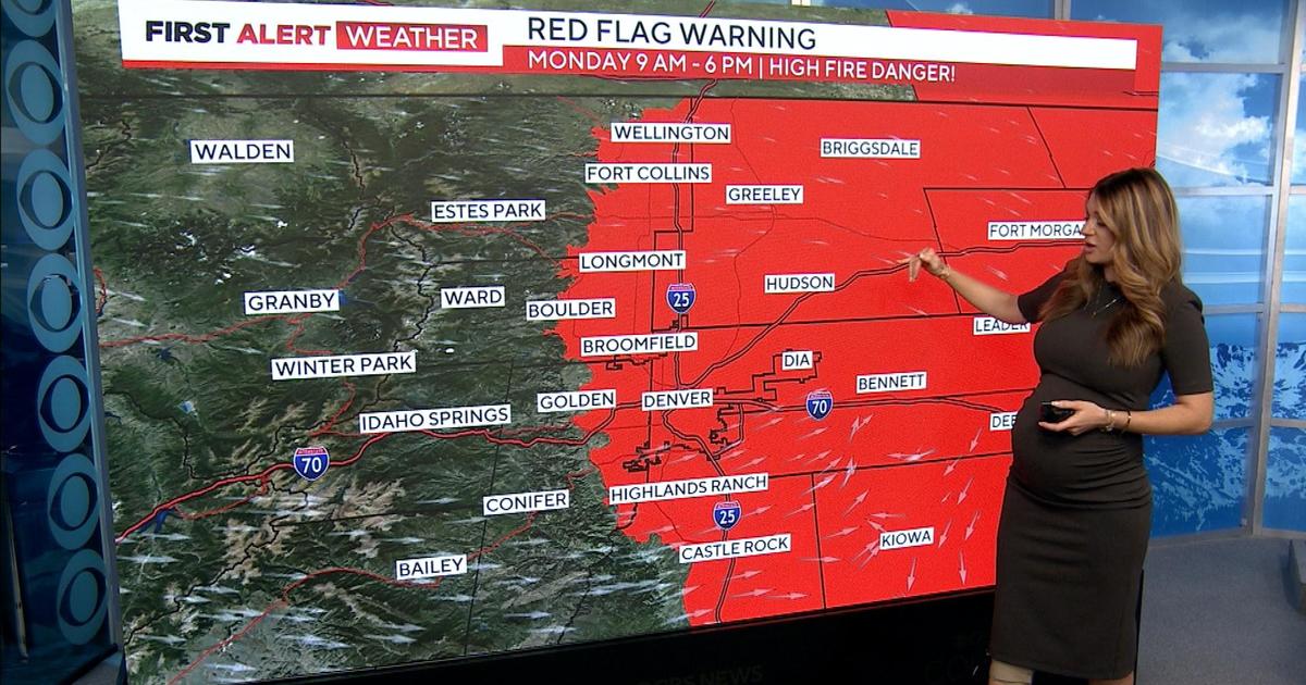 Winds whip across Colorado, Red Flag Warning in place for nearly half of the state