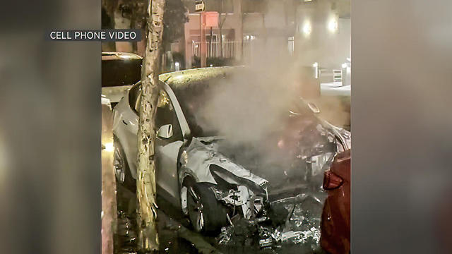 Tesla damaged by arson in San Francisco 