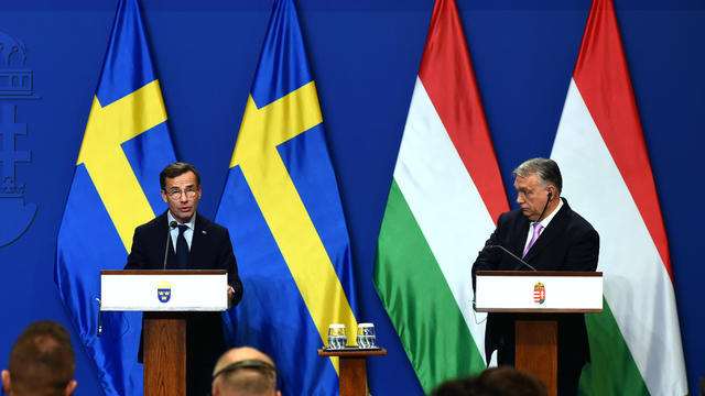 Viktor Orban Meets With Ulf Kristersson 