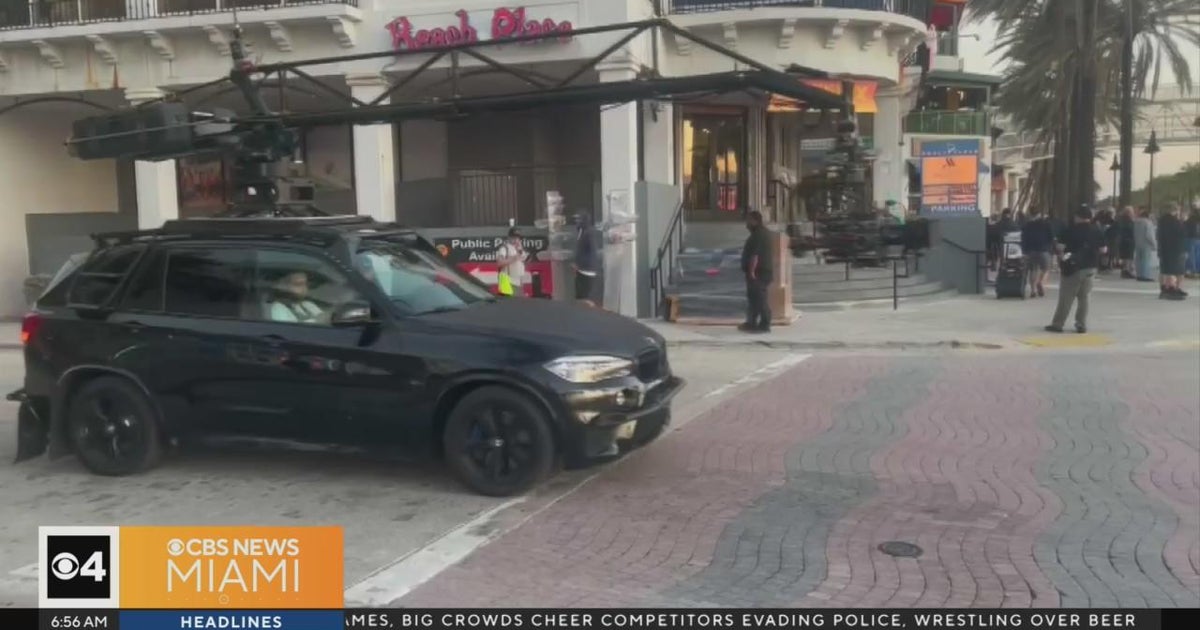 Northbound Las Olas Blvd. in Fort Lauderdale closed for filming of Northbound Las Olas Blvd. in Fort Lauderdale closed for filming of