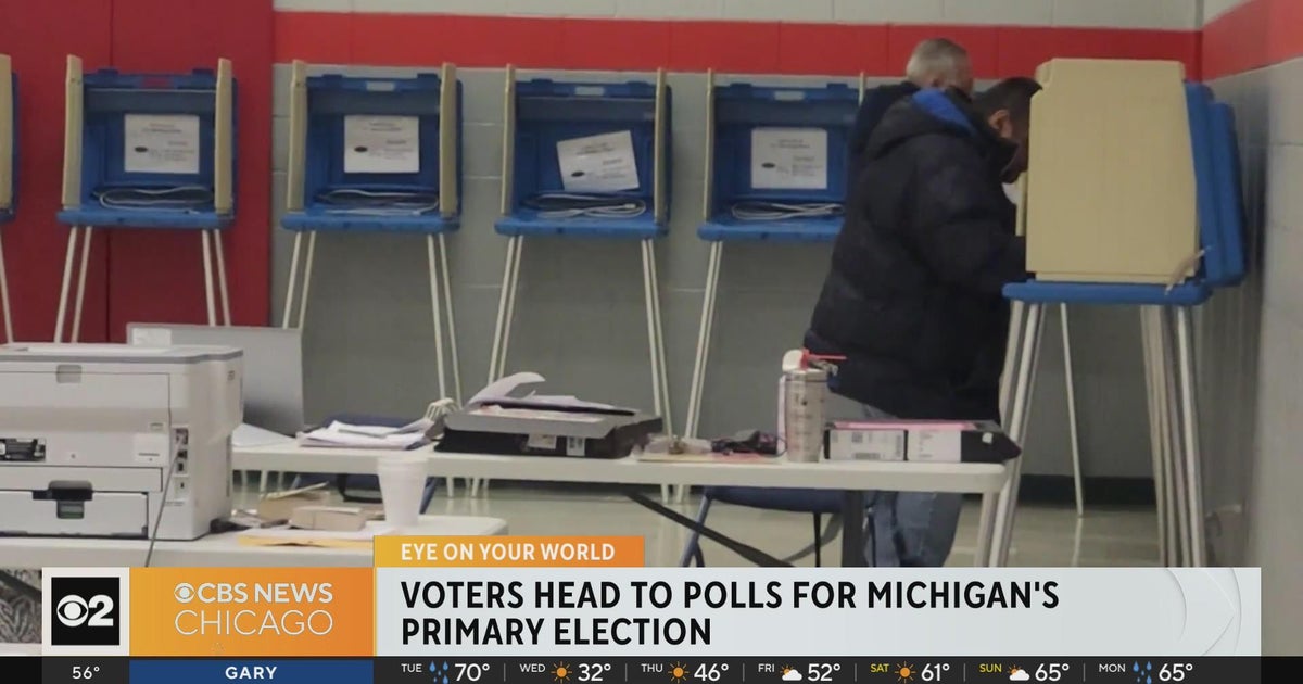 Voters head to polls for Michigan's primary elections - CBS Chicago