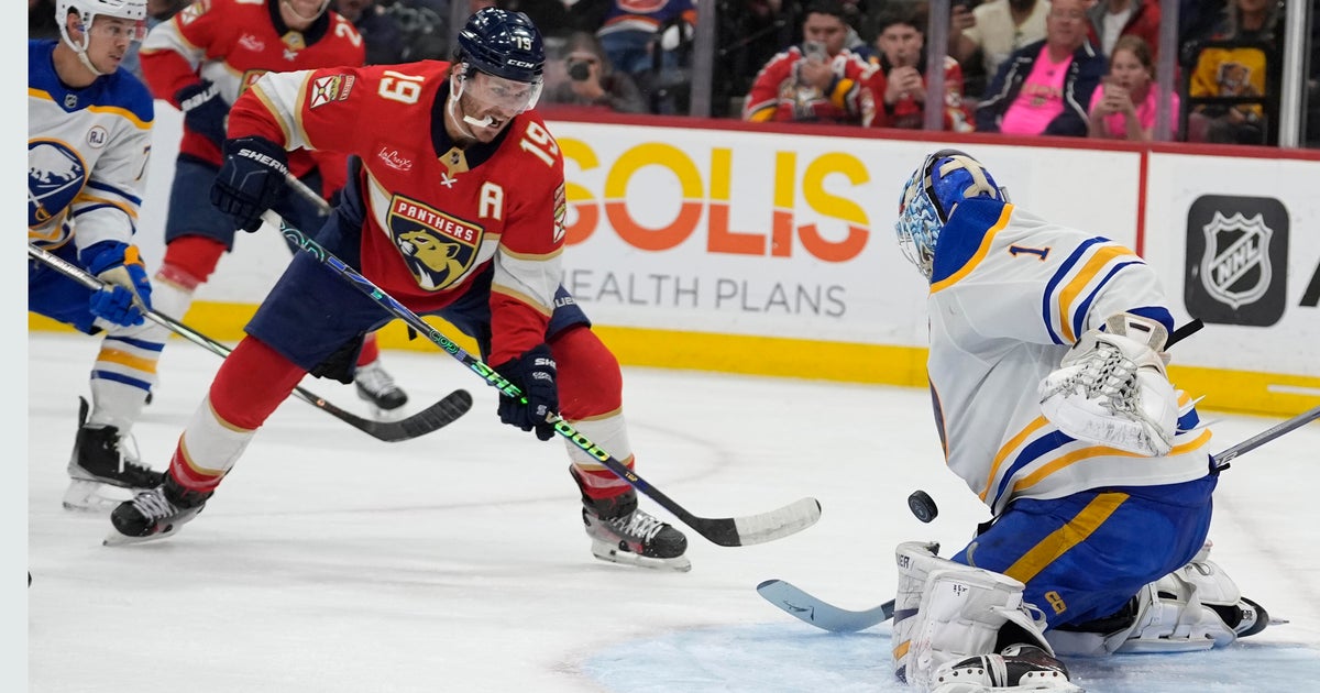 Matthew Tkachuk scores in return, Florida Panthers defeat Buffalo Sabres 3-2