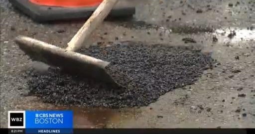 MassDOT says climate change is making pothole problem worse - CBS Boston