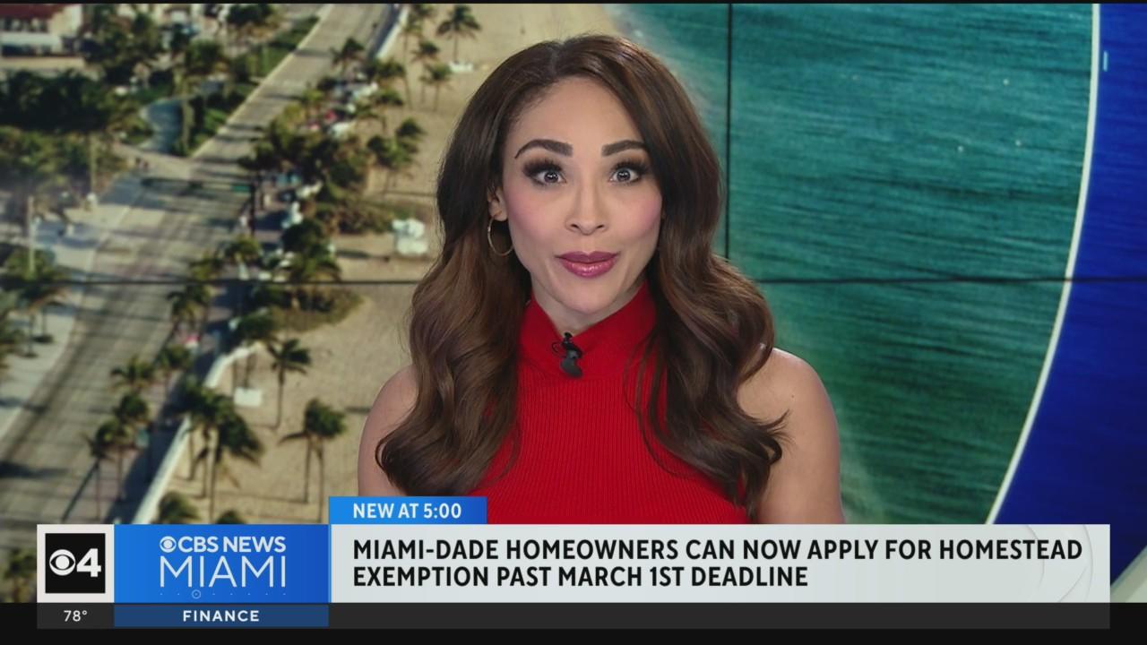 Miami-Dade homeowners can now apply for homestead exemption past 