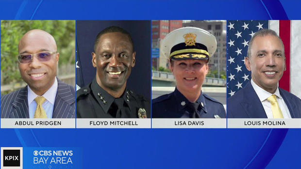 Candidates for Oakland Police Chief 