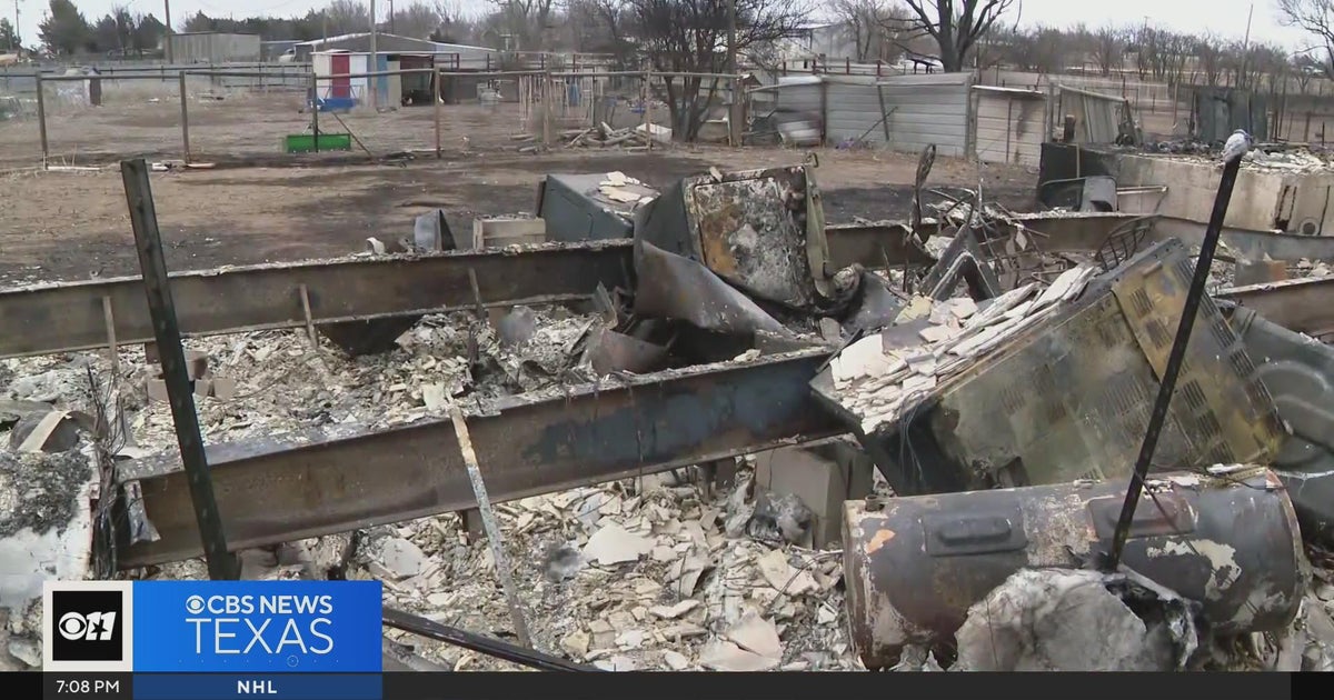 At least 2 dead, dozens of homes destroyed in panhandle wildfires - CBS ...