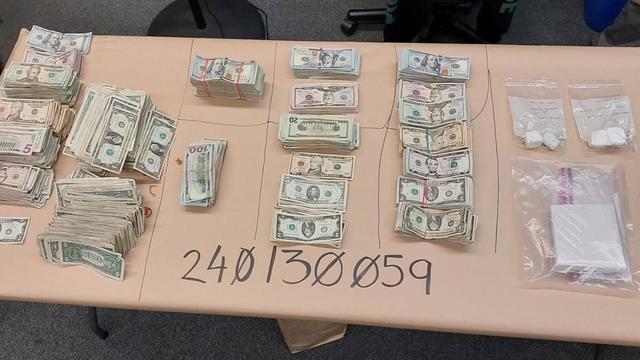 SF drug and cash seized during arrests 