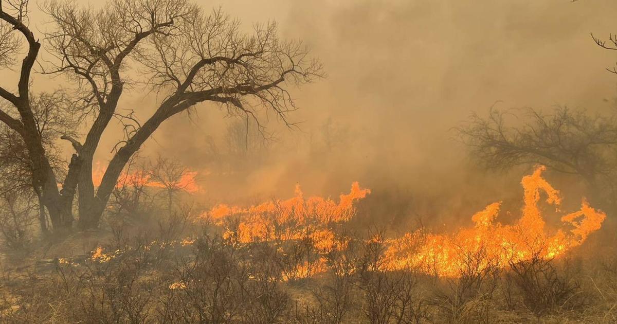 Texas Panhandle wildfire only 3% contained as it breaks records