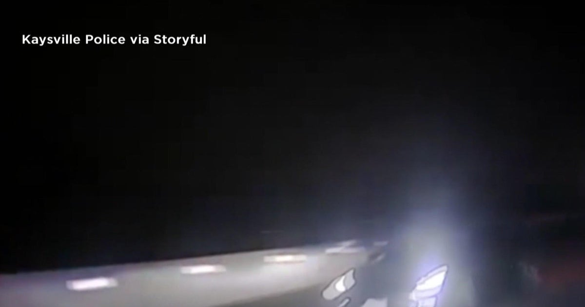 Utah police officer uses own squad car to crash into wrong-way driver ...