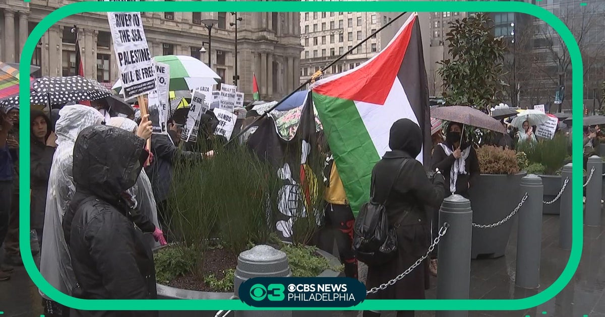 Global Day of Action for Palestine rally at Philadelphia's City Hall ...