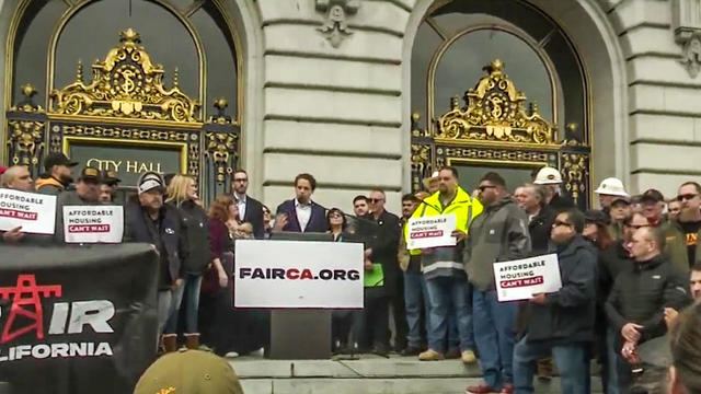 San Francisco City Hall rally 