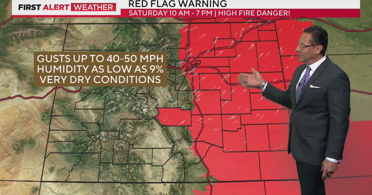 High Fire Danger to heavy mountain snow - CBS Colorado