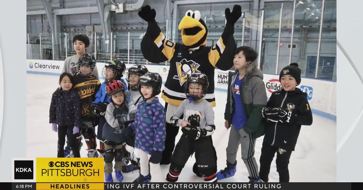 Penguins and Highmark host community day at Hunt Armory - CBS Pittsburgh