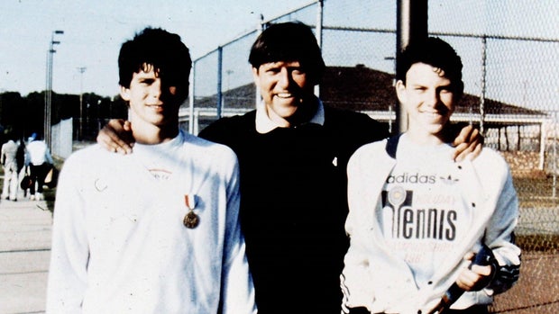 Lyle, left, Jose and Erik Menendez