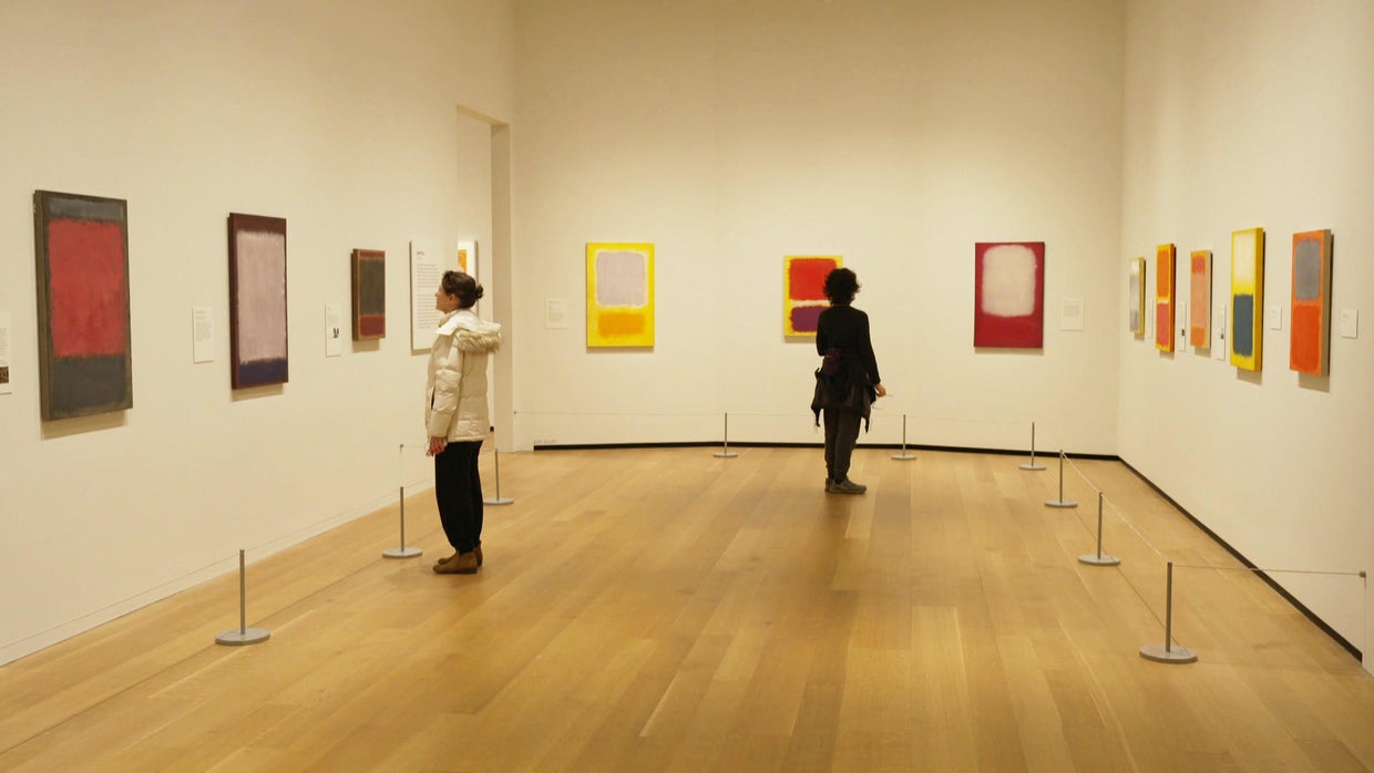 A revelatory exhibition of Mark Rothko paintings on paper - CBS News