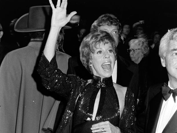 Carol Burnett attends the Academy Awards in Los Angeles, California, on March 27, 1973.