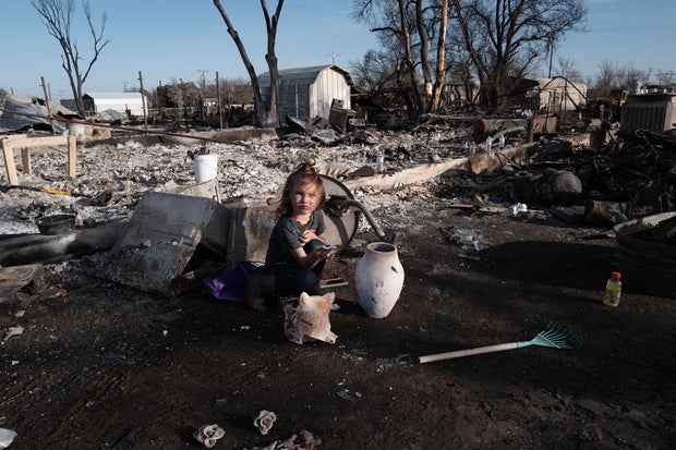 Largest Wildfire In Texas History Sweeps Across Panhandle