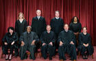 Supreme Court justices pose for an official portrait on Friday, Oct 7, 2022, in Washington, D.C. 