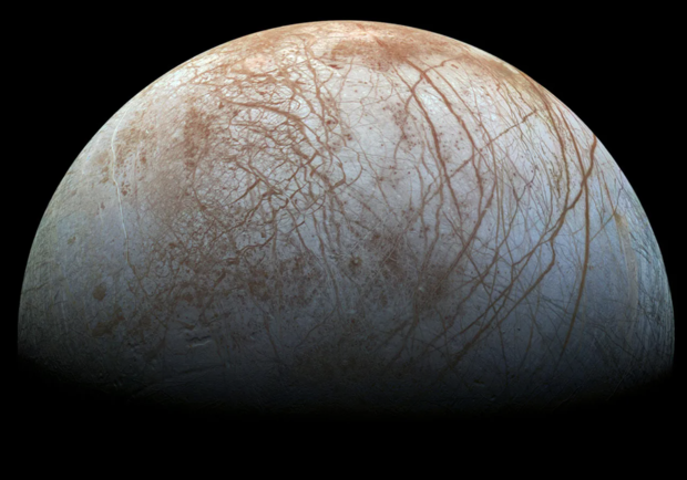 Europa, one of Jupiter's moons 