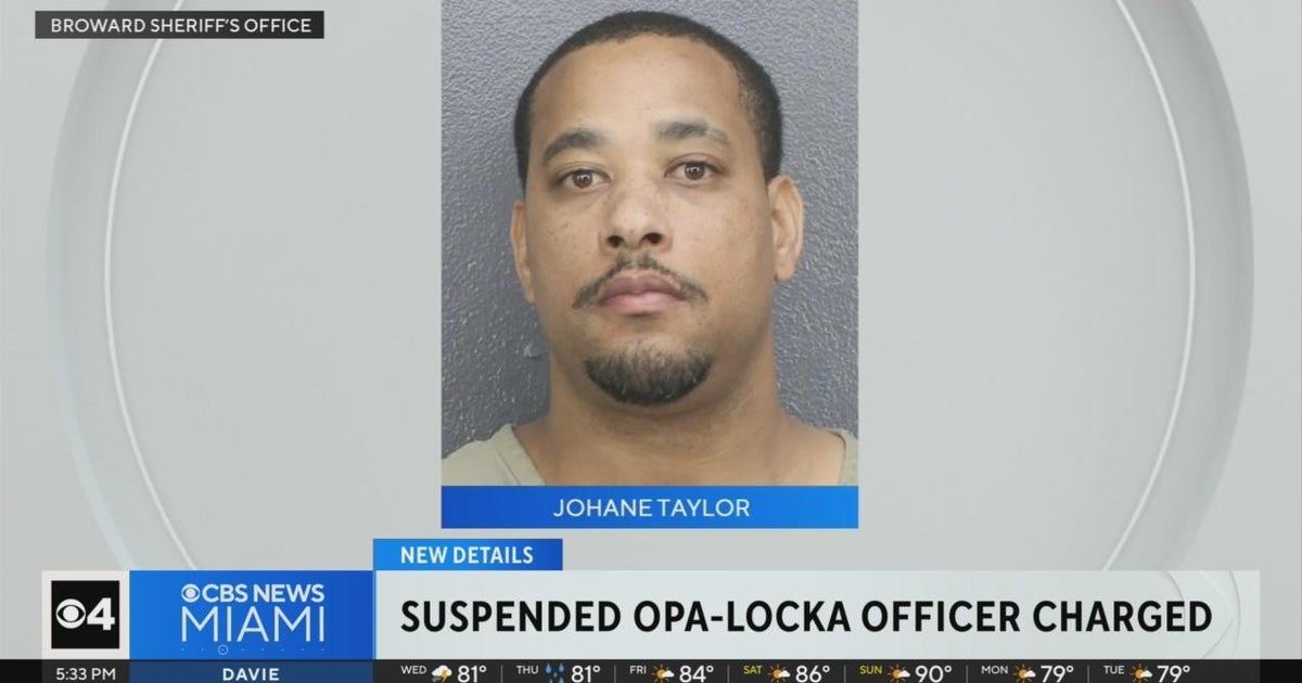 Police officer Johane Taylor, Jr., brother of Opalocka Mayor John