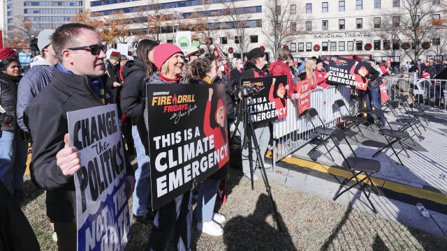 Climate protest in Washington, D.C. 