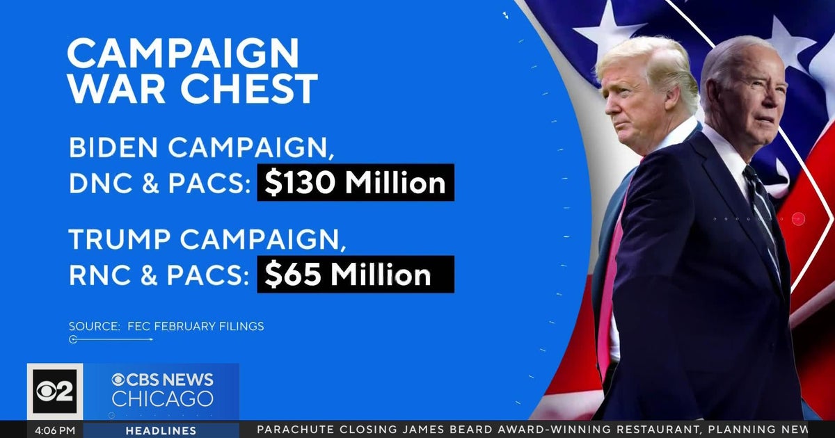 General election campaigns underway in race for president - CBS Chicago