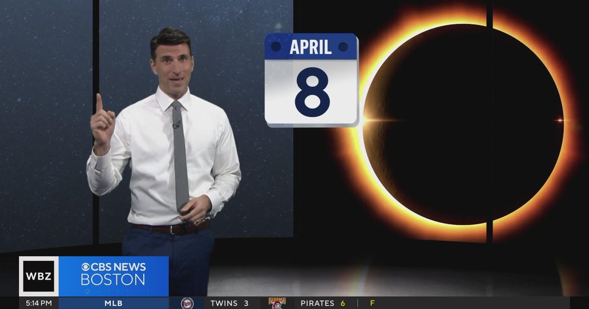How to get the best view of the solar eclipse on April 8 - CBS Boston